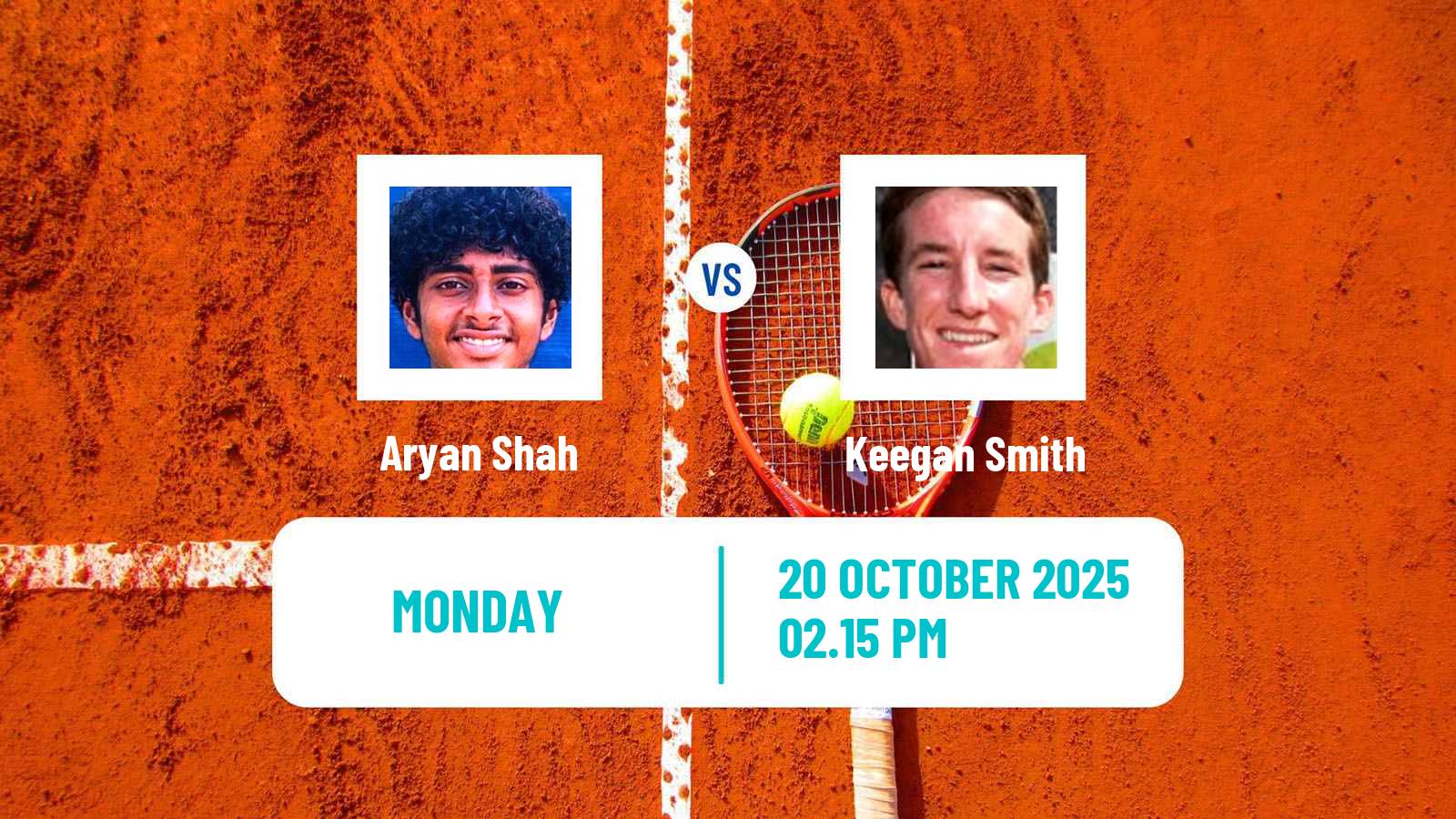 Tennis Sioux Falls Challenger Men Aryan Shah - Keegan Smith