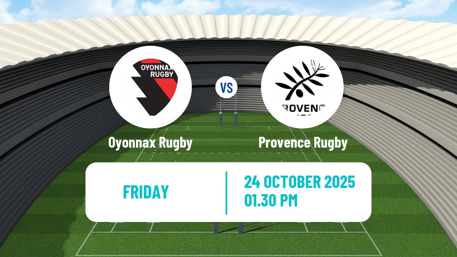 Rugby union French Pro D2 Oyonnax Rugby - Provence Rugby