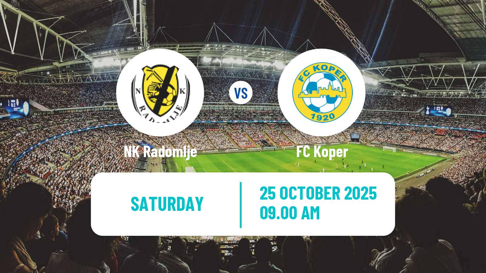 Football Slovenian PrvaLiga Radomlje - Koper