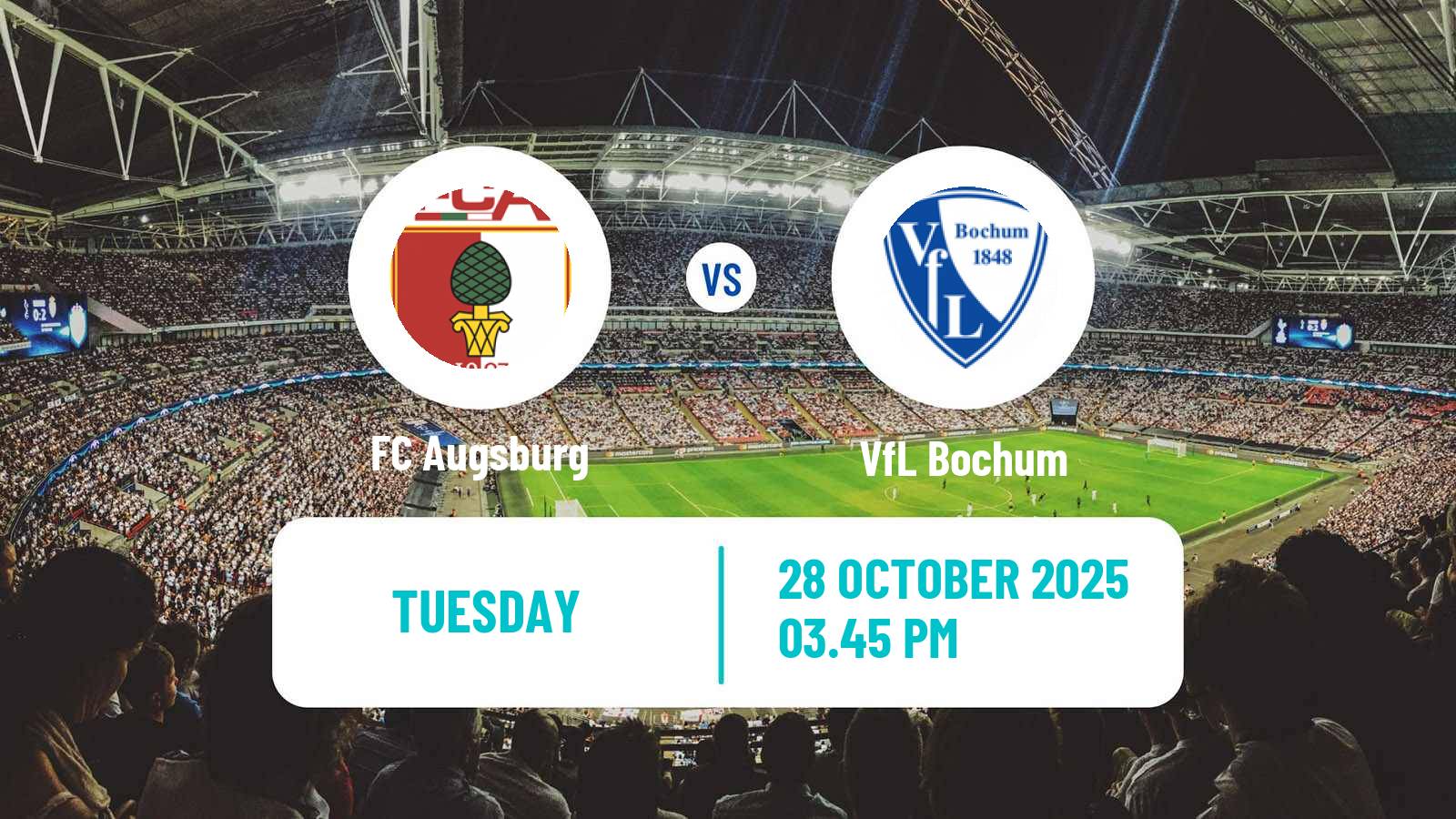 Football German DFB Pokal Augsburg - Bochum