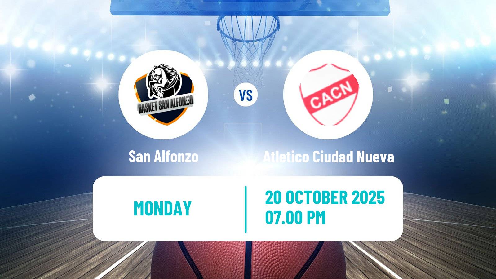 Basketball Paraguayan LNB Basketball San Alfonzo - Atletico Ciudad Nueva