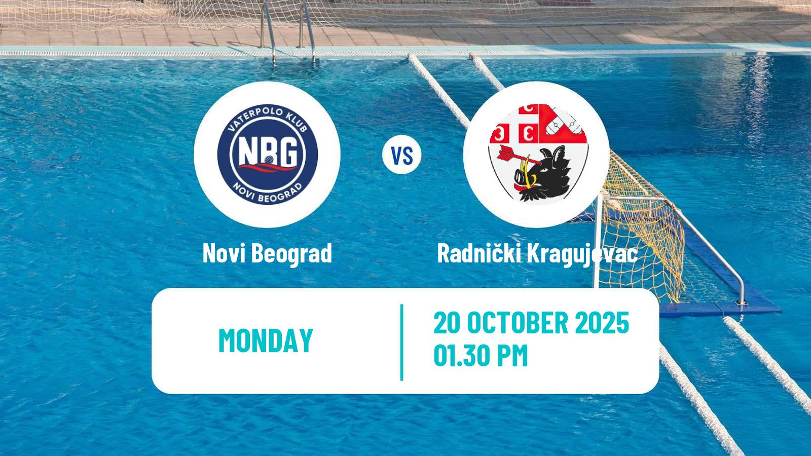 Water polo Regional League Water Polo Novi Beograd - Radnički Kragujevac
