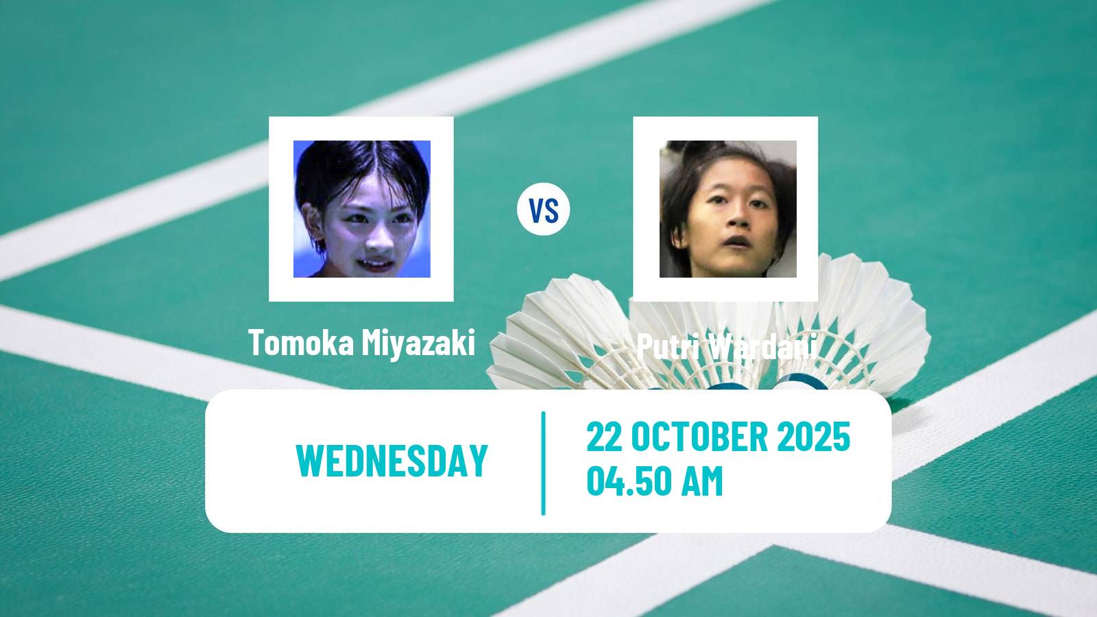 Badminton BWF World Tour French Open Women Tomoka Miyazaki - Putri Wardani