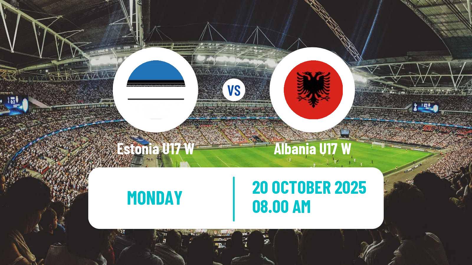 Football UEFA Euro U17 Women Estonia U17 W - Albania U17 W