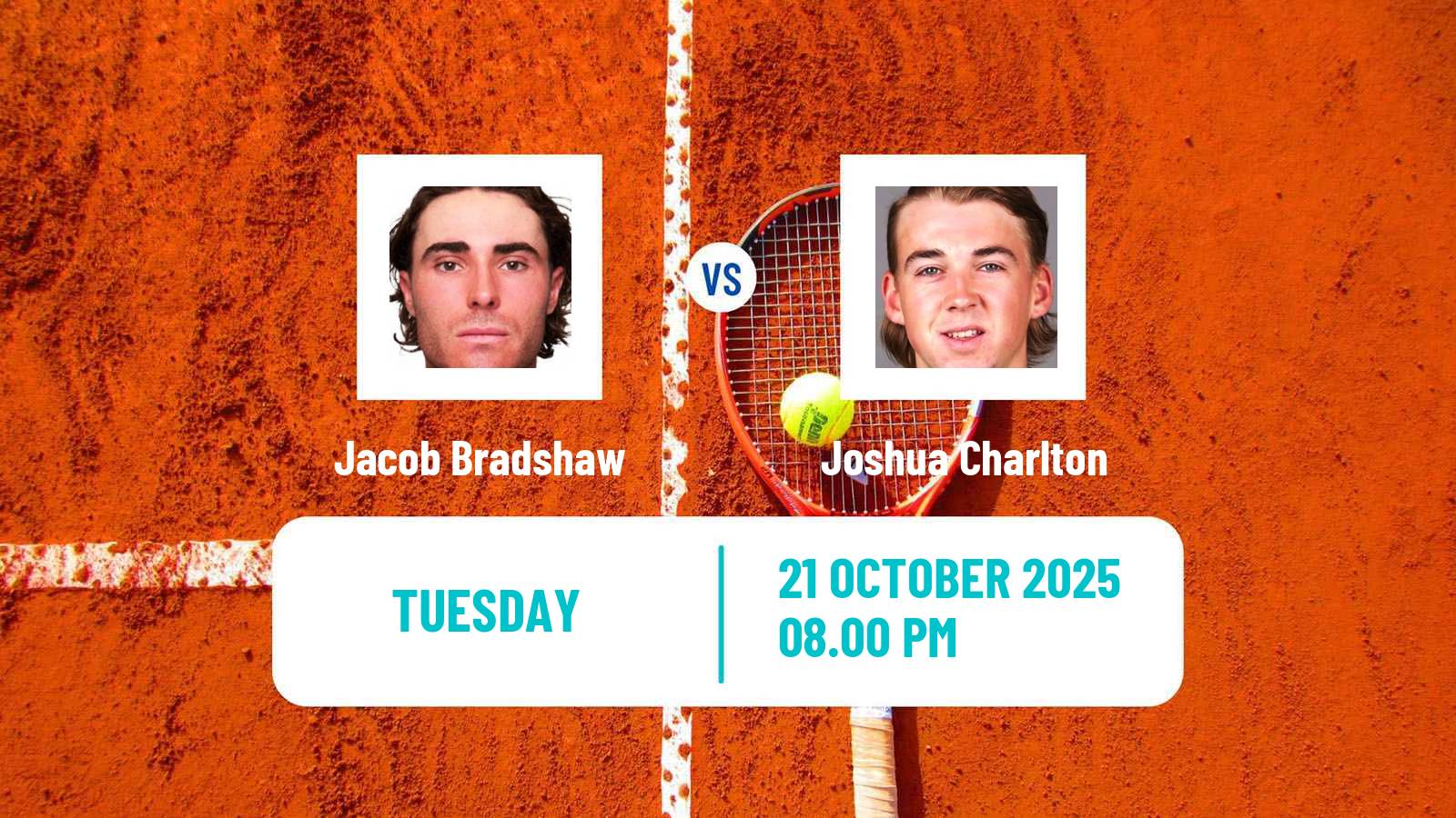 Tennis ITF M25 Brisbane Men Jacob Bradshaw - Joshua Charlton