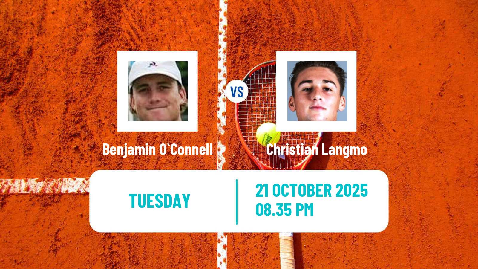 Tennis ITF M25 Brisbane Men Benjamin O`Connell - Christian Langmo