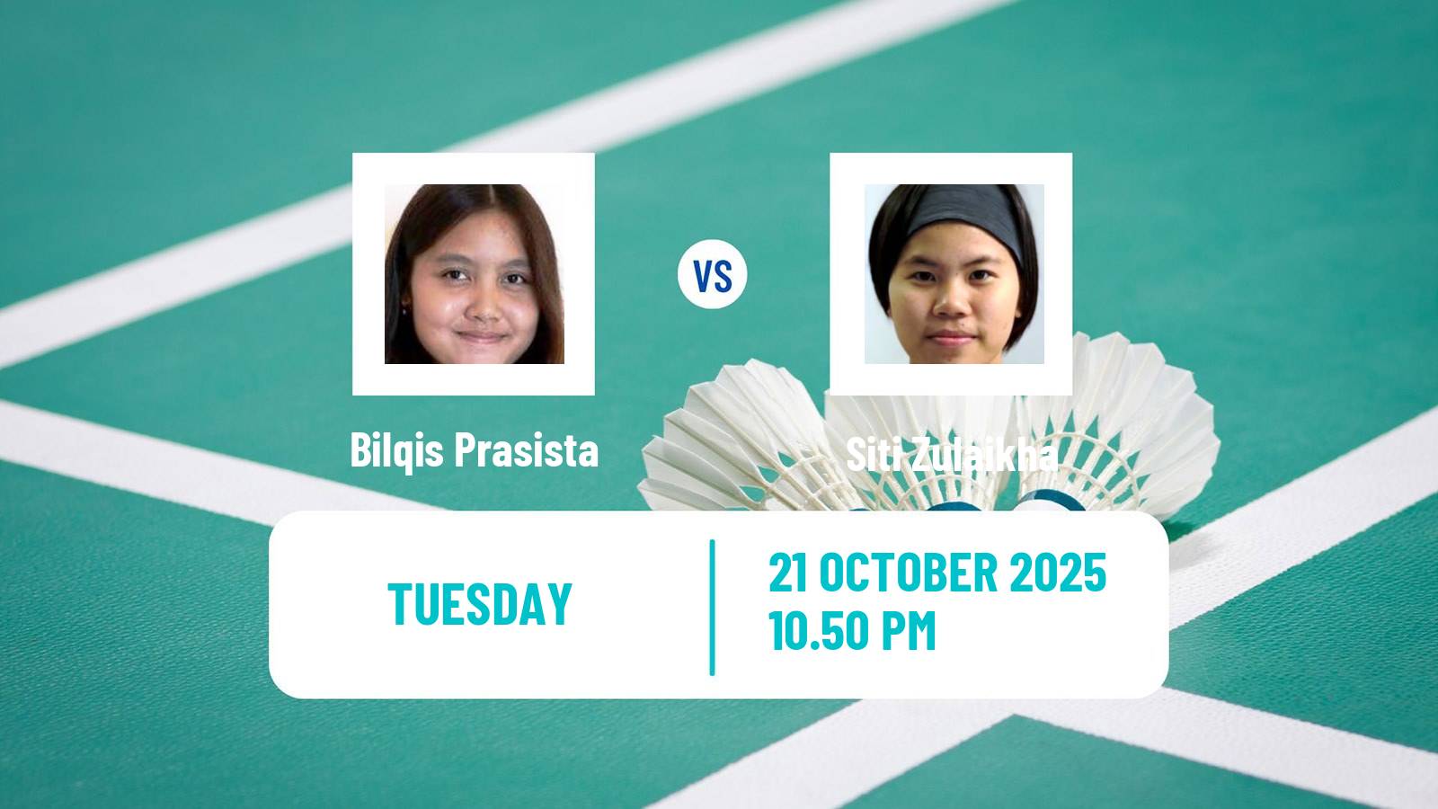 Badminton BWF World Tour Indonesia Masters 3 Women Bilqis Prasista - Siti Zulaikha