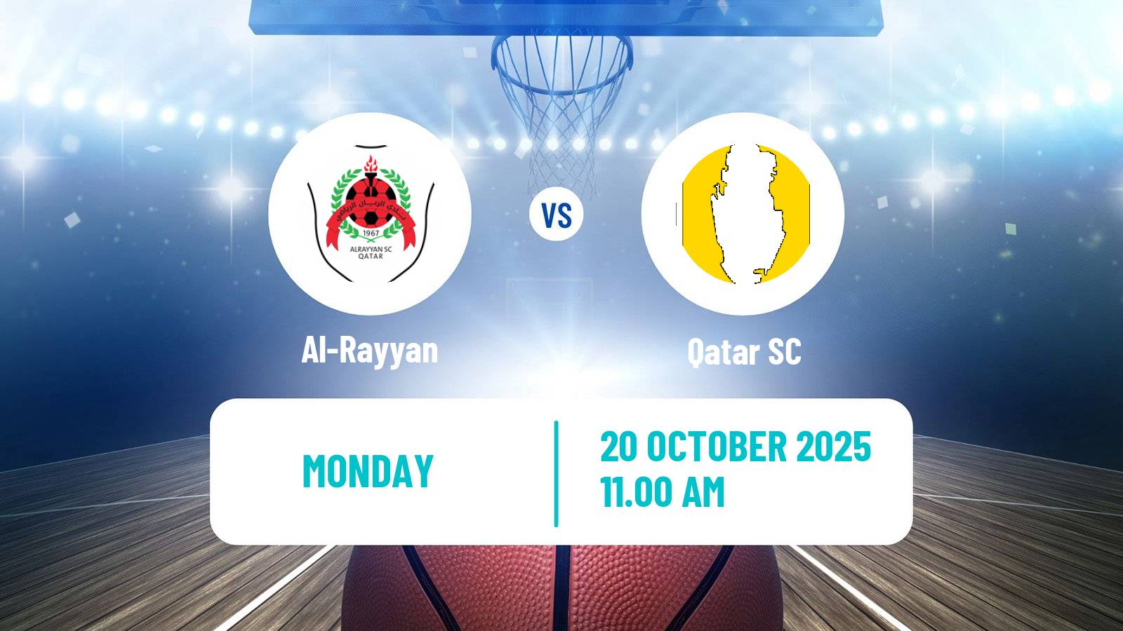 Basketball Qatar Basketball League Al-Rayyan - Qatar SC