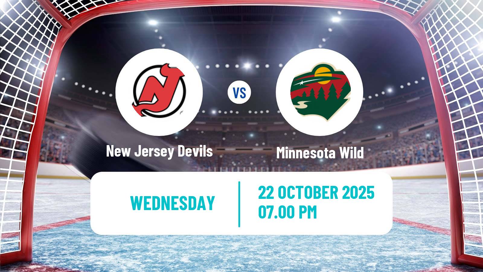 Hockey NHL New Jersey Devils - Minnesota Wild