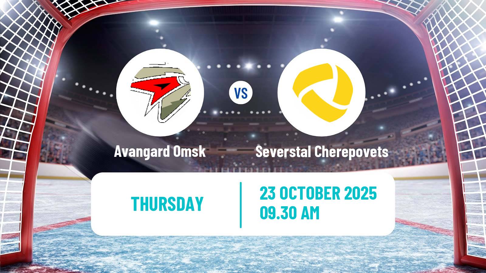 Hockey KHL Avangard Omsk - Severstal Cherepovets