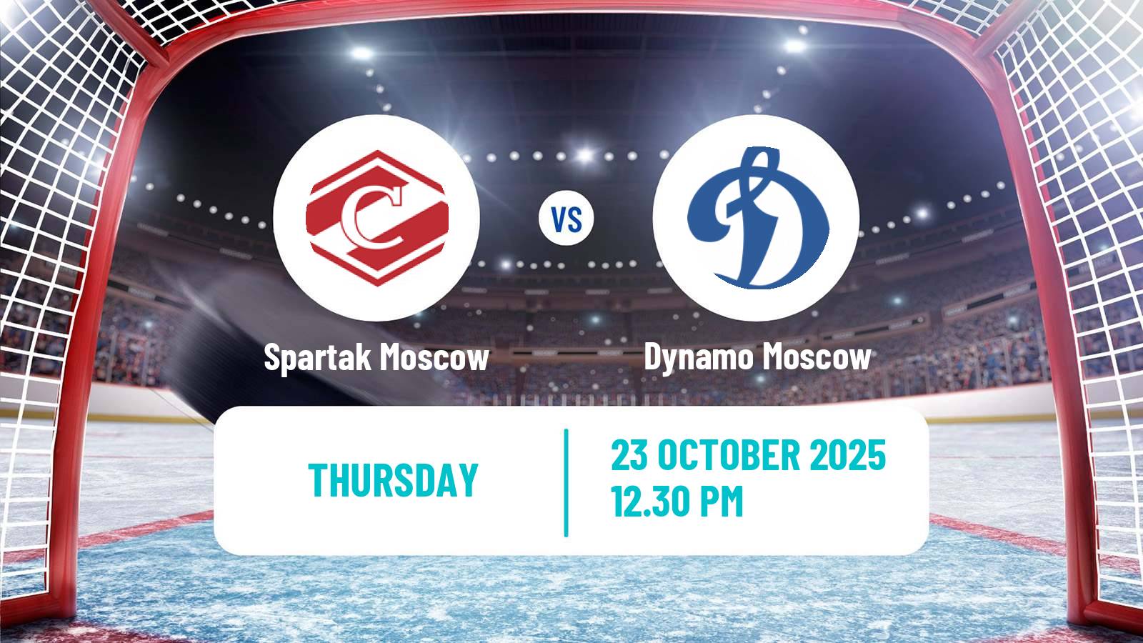 Hockey KHL Spartak Moscow - Dynamo Moscow