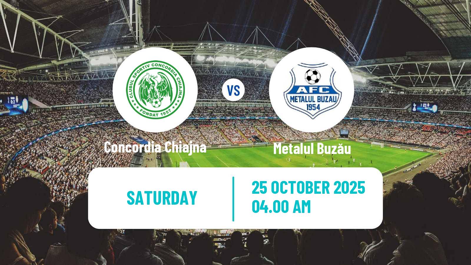 Football Romanian Division 2 Concordia Chiajna - Metalul Buzău