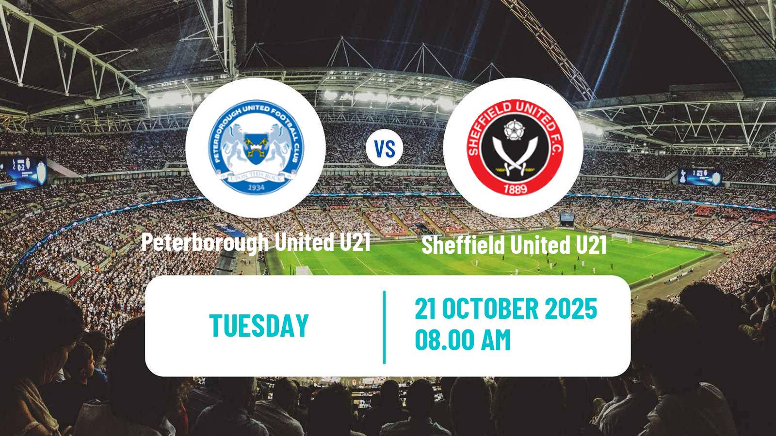 Football English Professional Development League Peterborough United U21 - Sheffield United U21