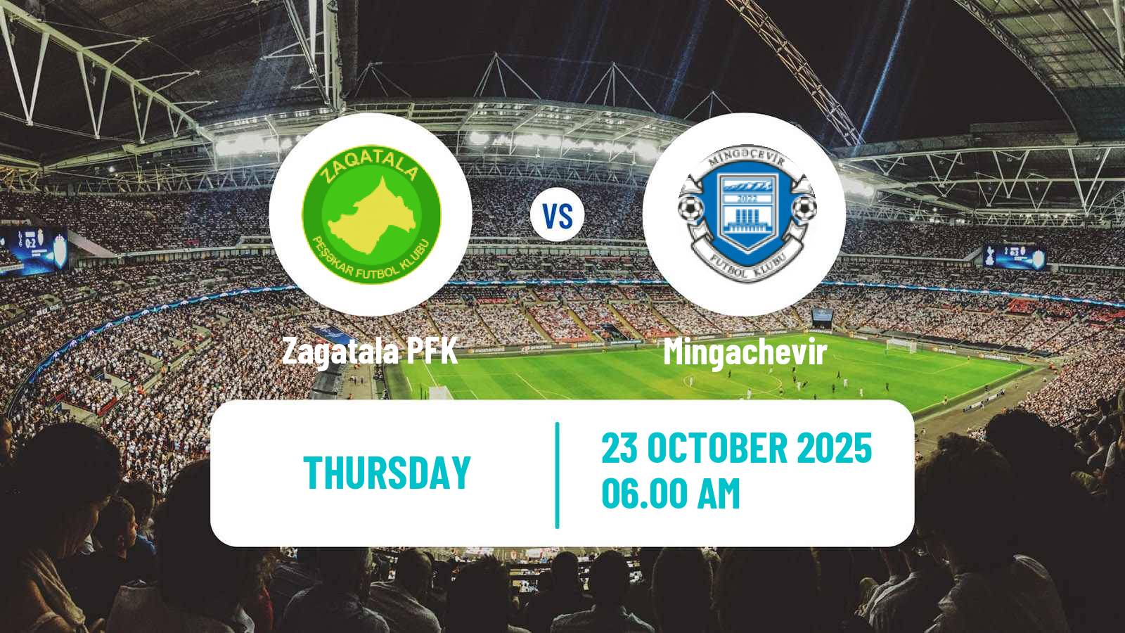 Football Azerbaijan First Division Zagatala - Mingachevir