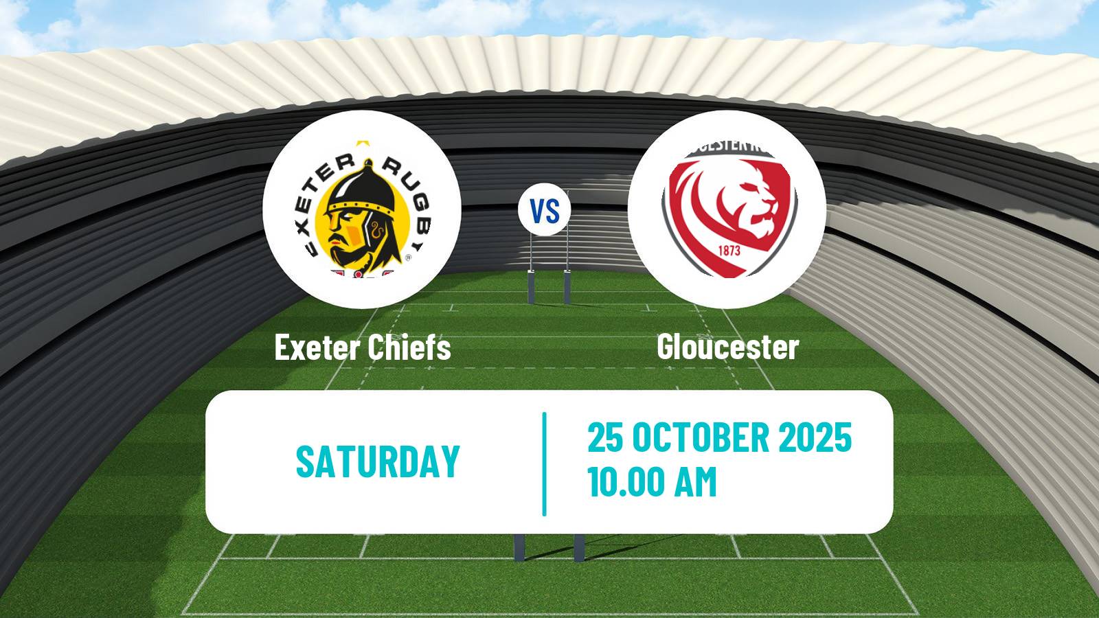 Rugby union English Premiership Rugby Exeter Chiefs - Gloucester