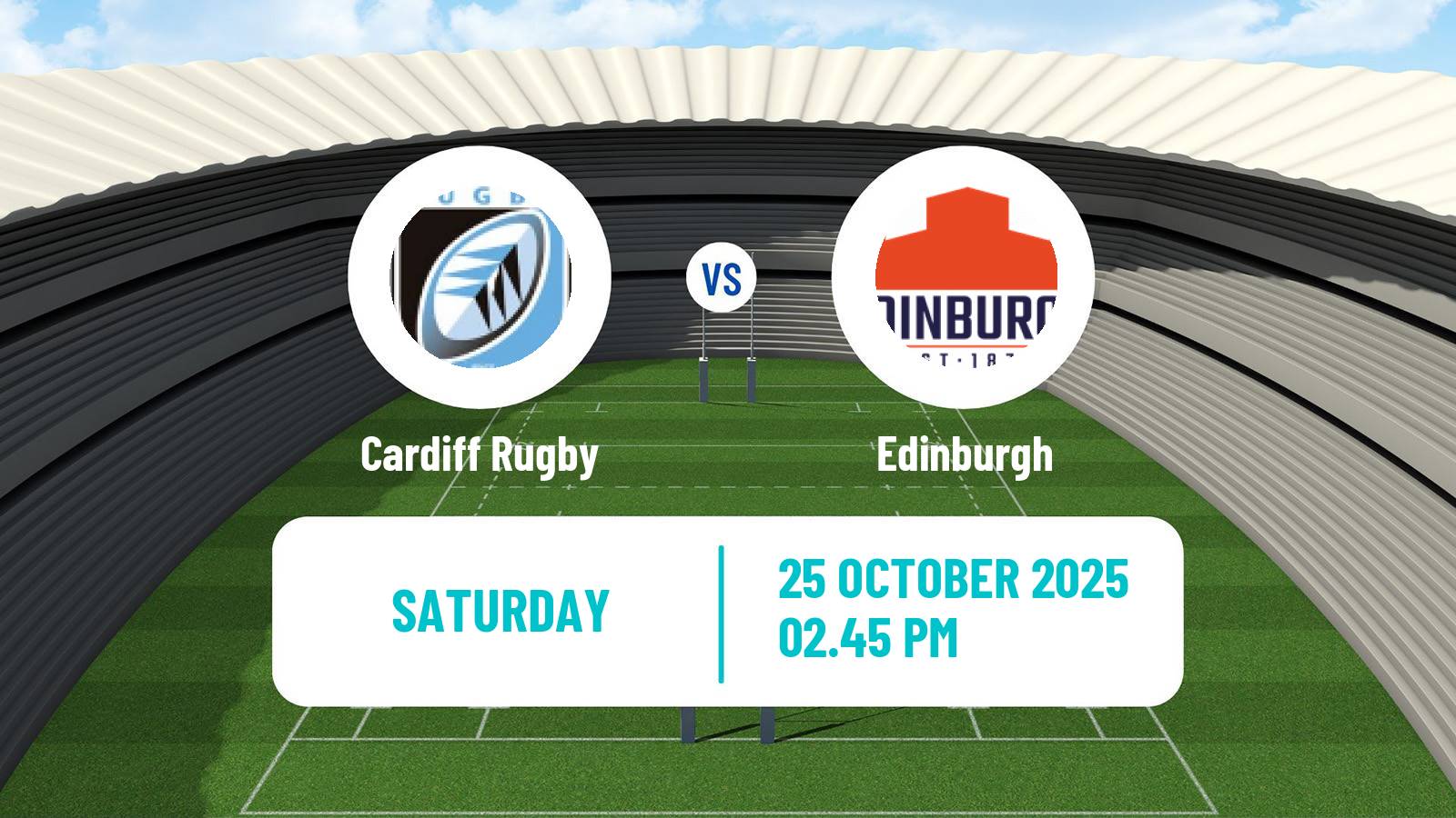 Rugby union United Rugby Championship Cardiff Rugby - Edinburgh