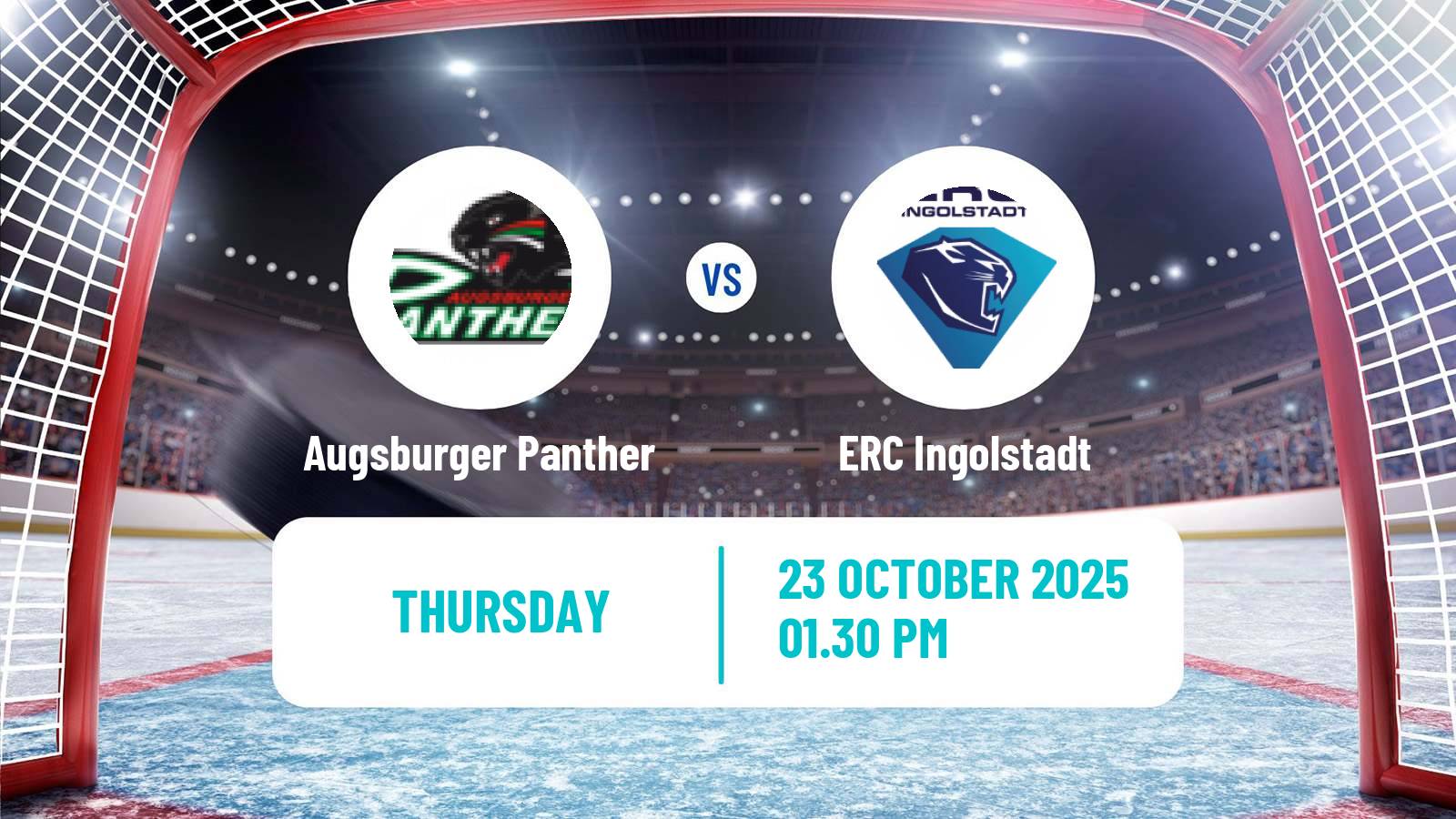 Hockey German Ice Hockey League Augsburger Panther - ERC Ingolstadt