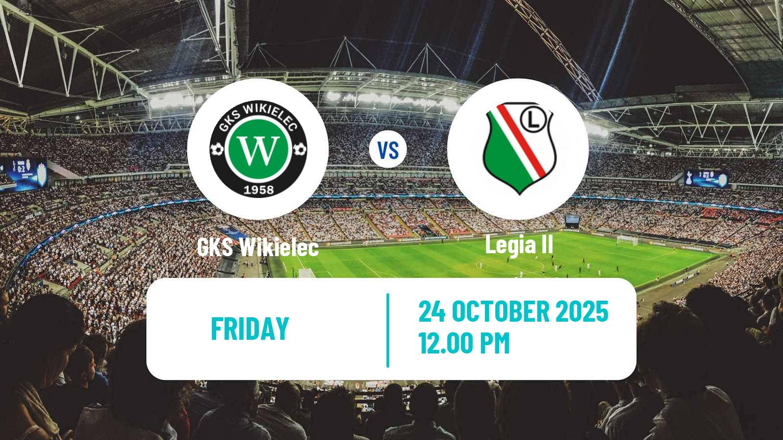 Football Polish Division 3 - Group I Wikielec - Legia II