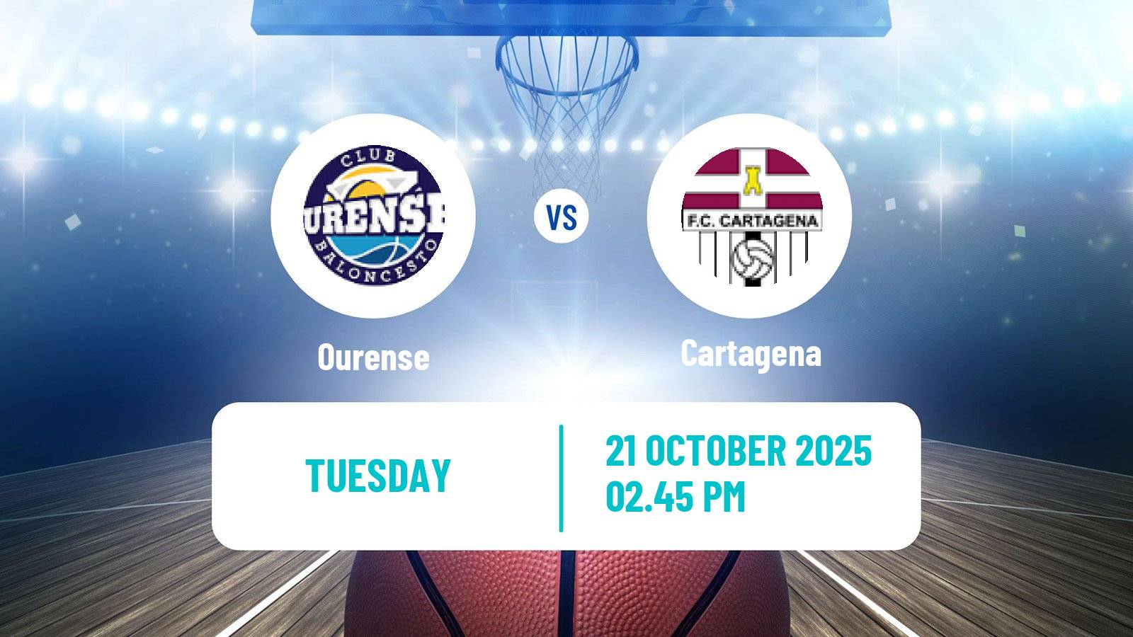Basketball Spanish Copa Espana Basketball Ourense - Cartagena