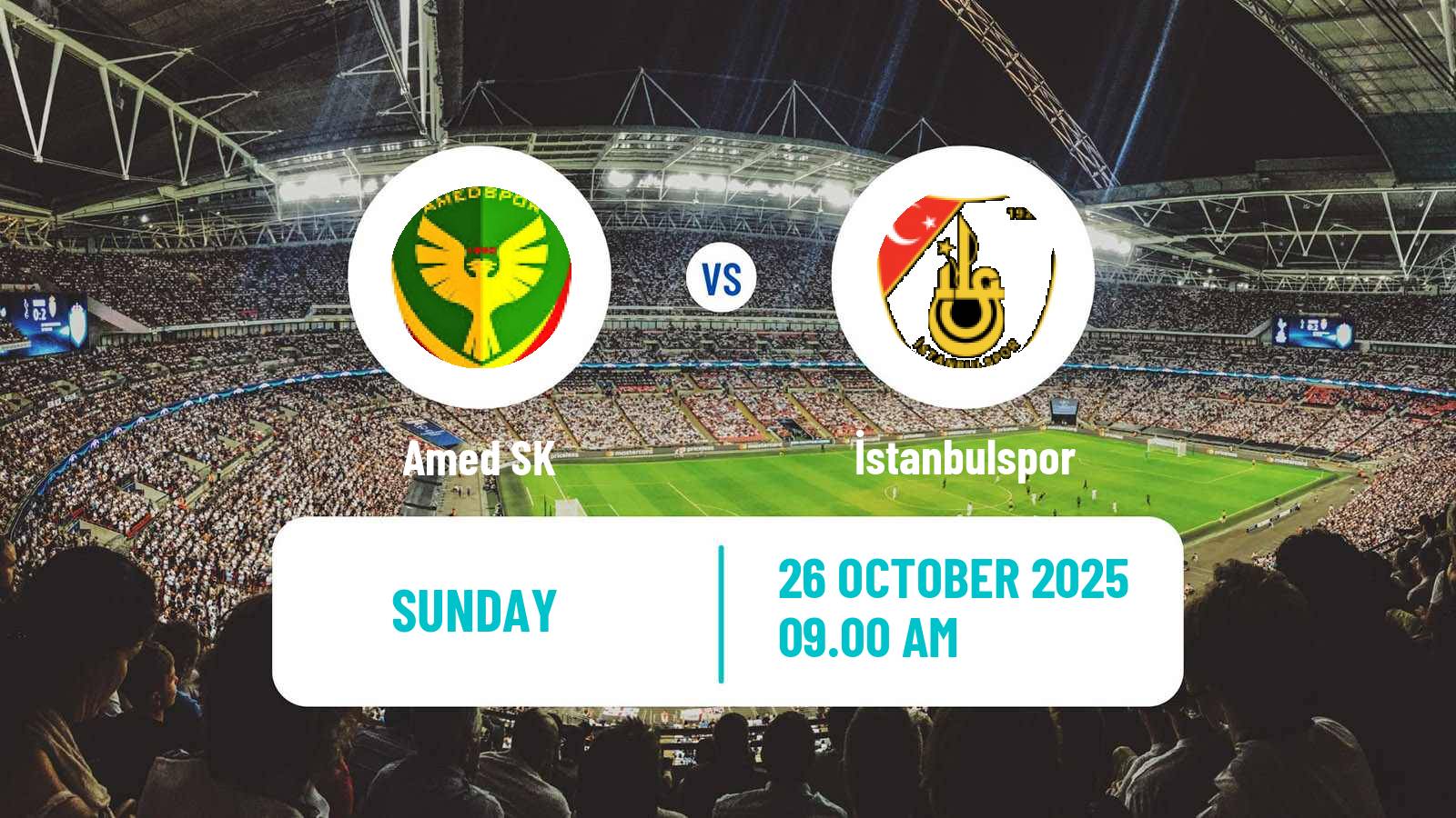 Football Turkish First League Amed SK - İstanbulspor