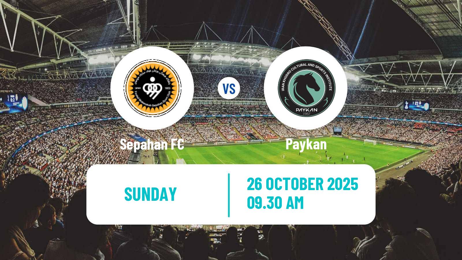 Football Iran Pro League Sepahan - Paykan