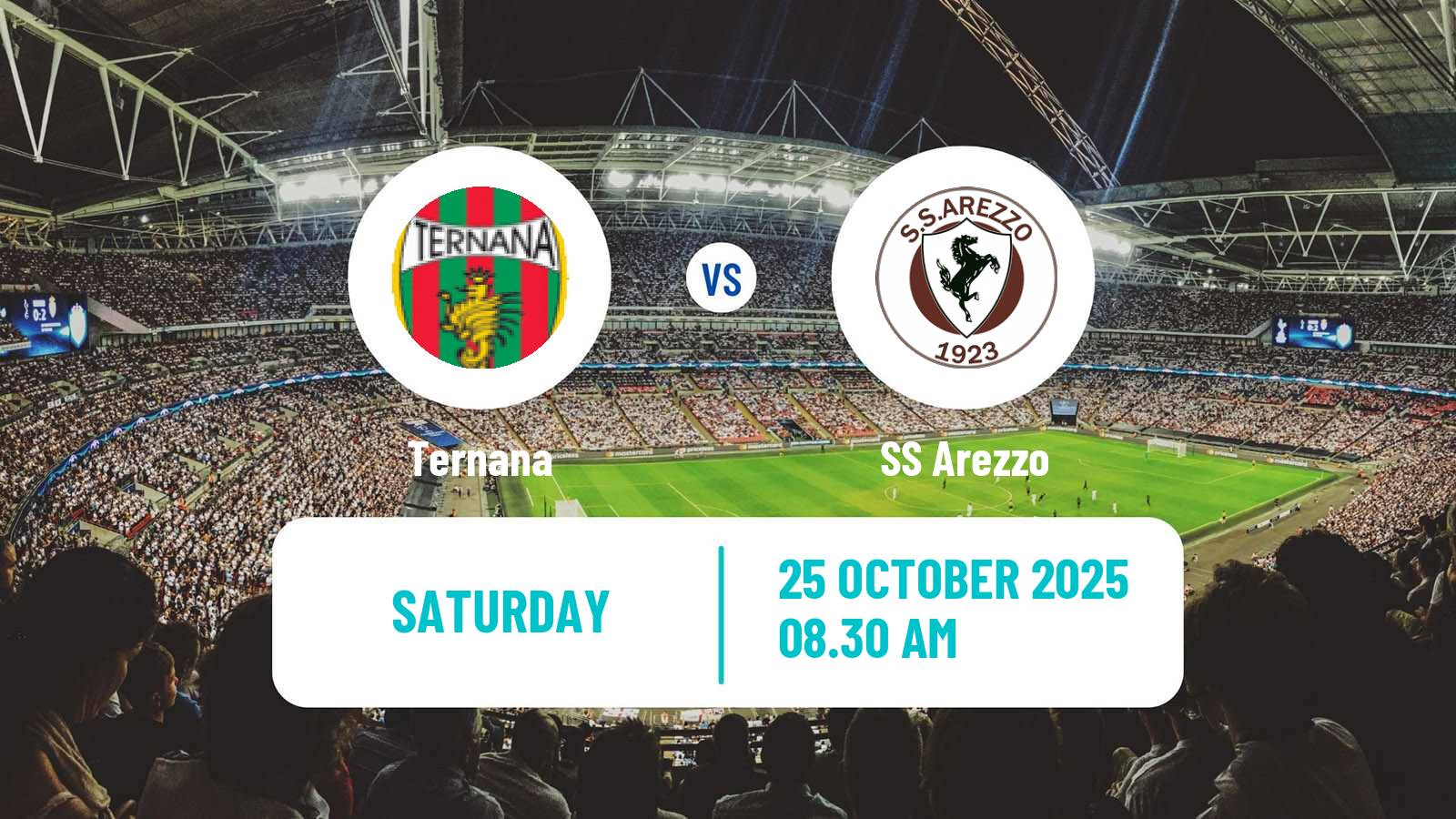 Football Italian Serie C Group B Ternana - Arezzo