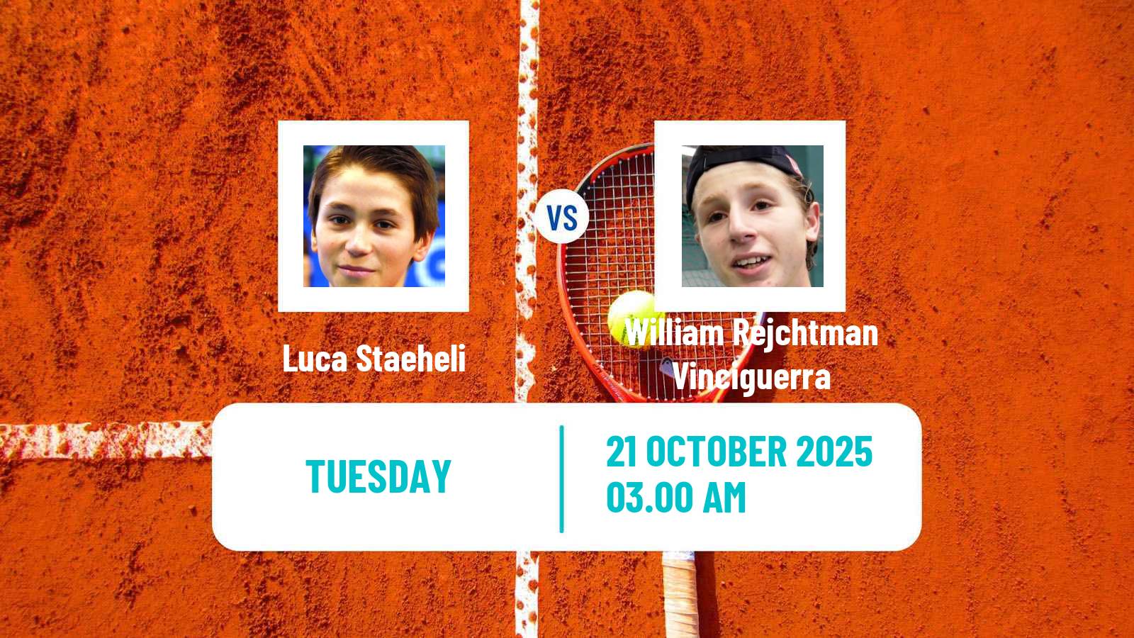 Tennis ITF M15 Heraklion 11 Men Luca Staeheli - William Rejchtman Vinciguerra