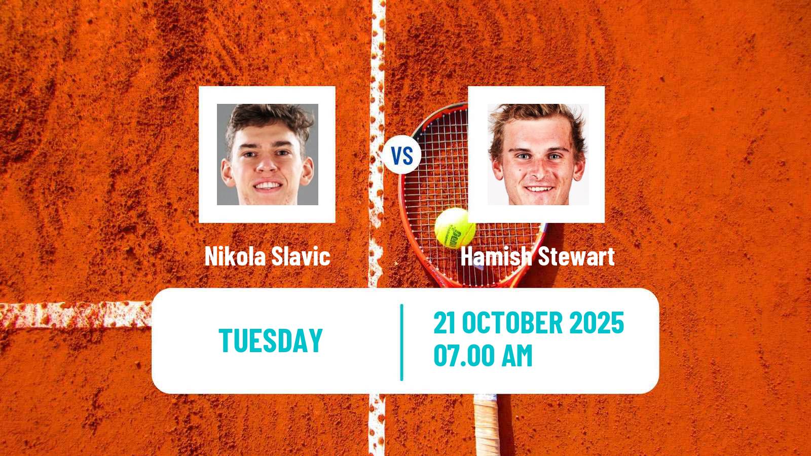 Tennis ITF M25 Sheffield Men Nikola Slavic - Hamish Stewart