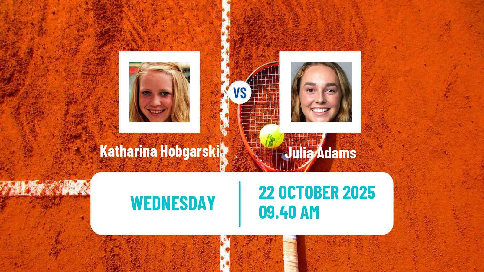 Tennis ITF W75 Hamburg Women Katharina Hobgarski - Julia Adams