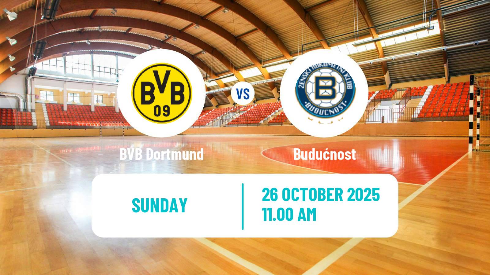 Handball EHF Champions League Women BVB Dortmund - Budućnost