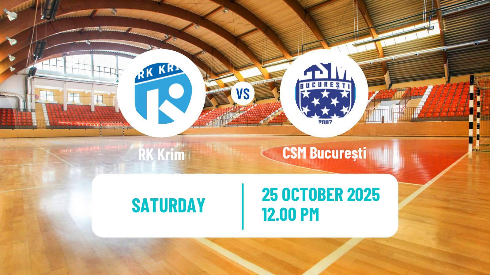 Handball EHF Champions League Women RK Krim - CSM București