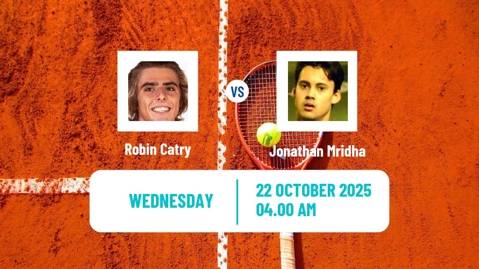 Tennis ITF M25 Sarreguemines Men Robin Catry - Jonathan Mridha