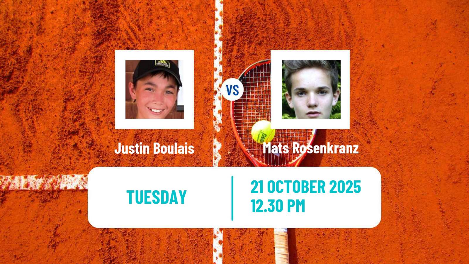 Tennis Sioux Falls Challenger Men Justin Boulais - Mats Rosenkranz