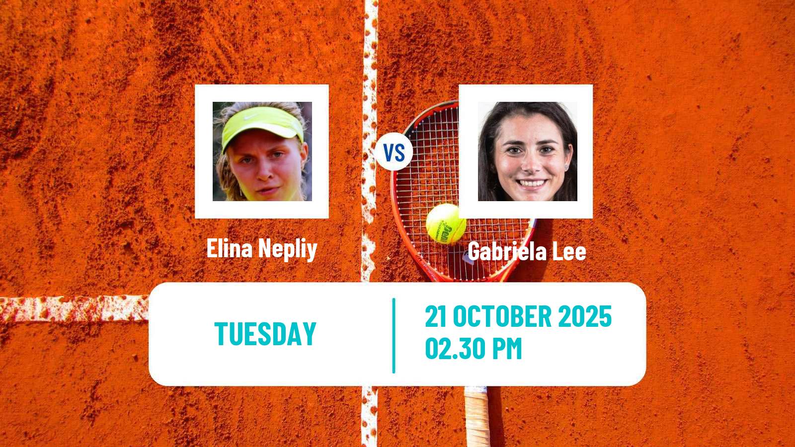Tennis Queretaro Challenger Women Elina Nepliy - Gabriela Lee