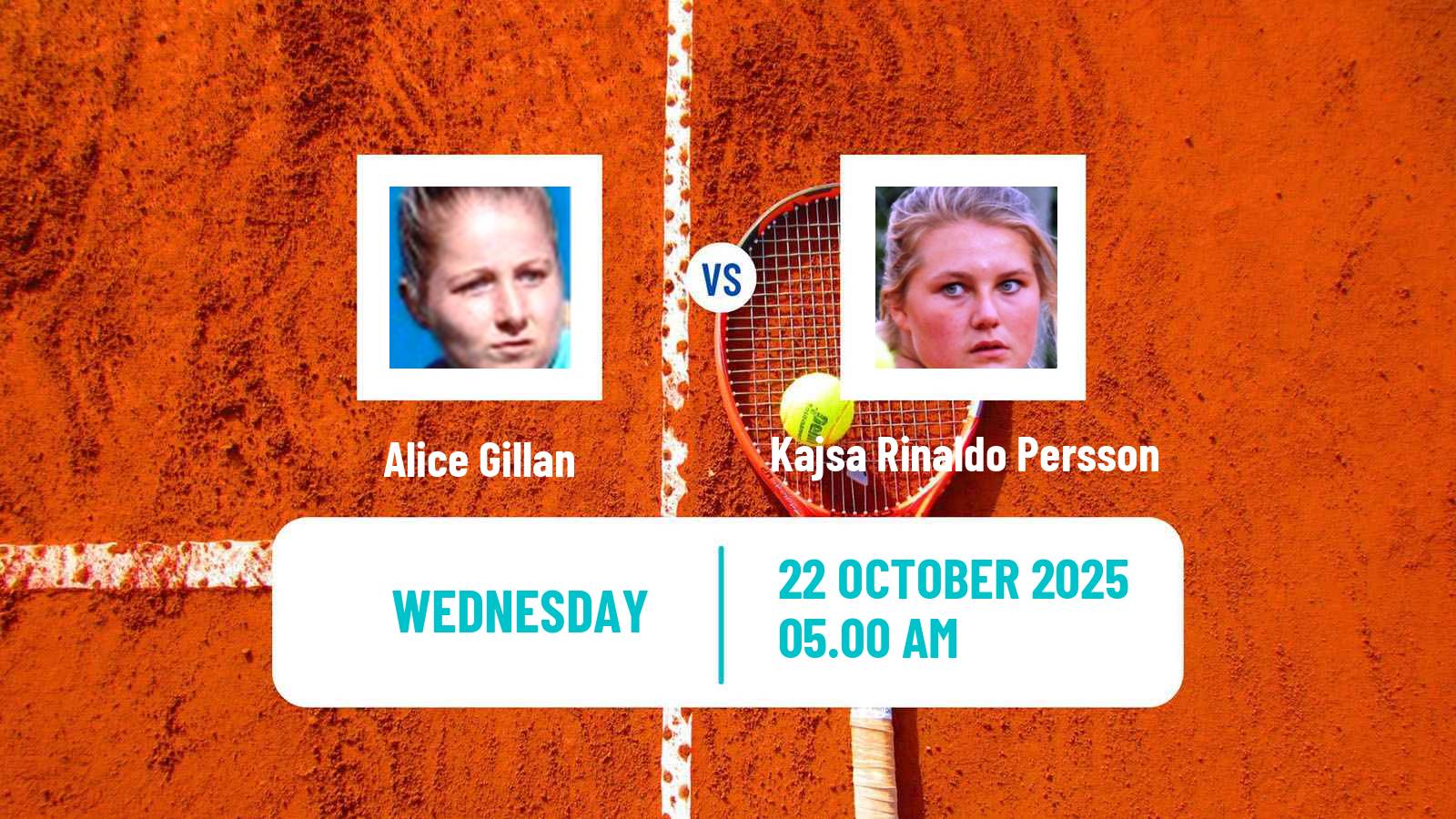 Tennis ITF W100 Wrexham Women Alice Gillan - Kajsa Rinaldo Persson