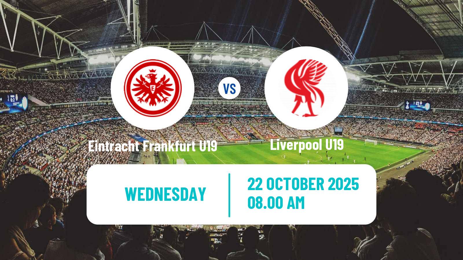 Football UEFA Youth League Eintracht Frankfurt U19 - Liverpool U19