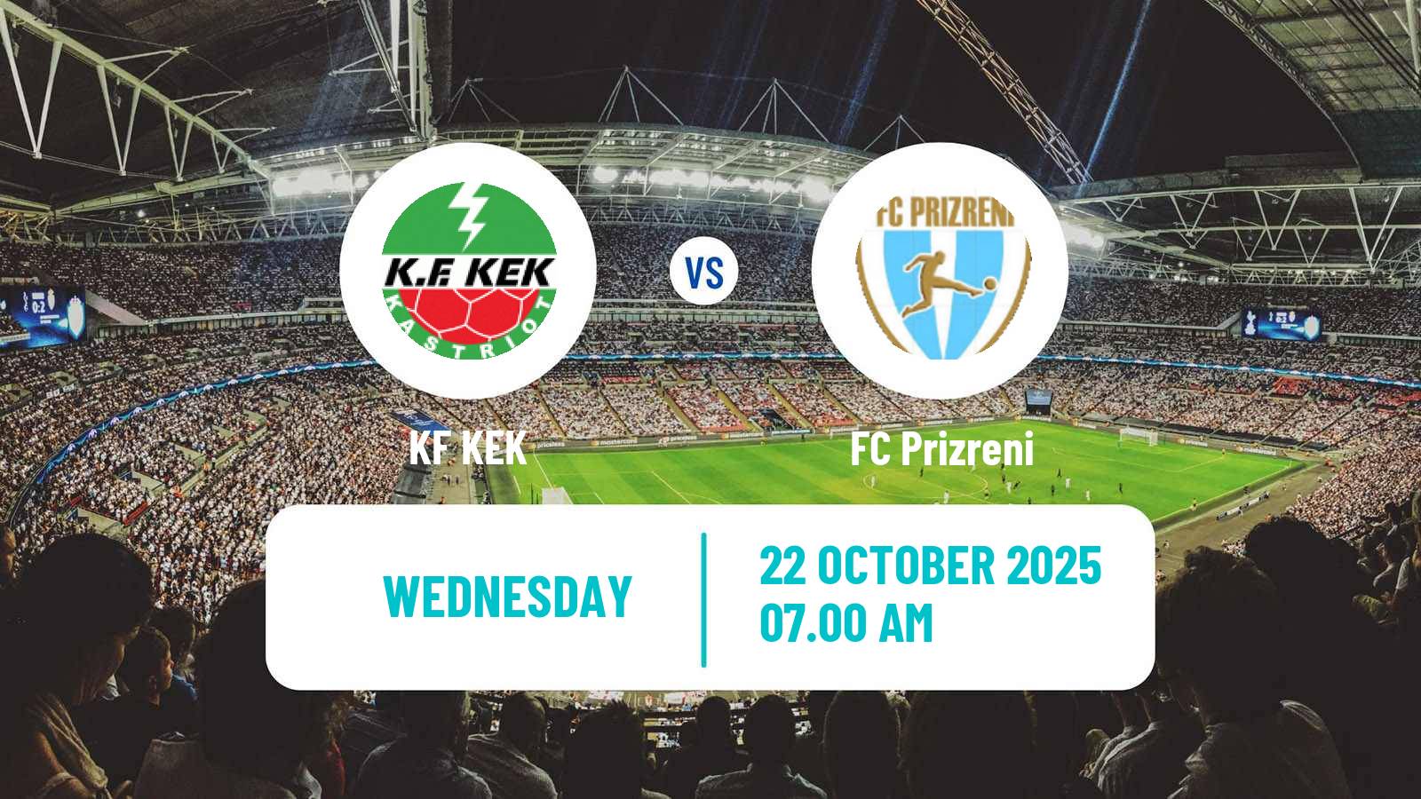 Football Kosovo Liga e Pare KEK - Prizreni