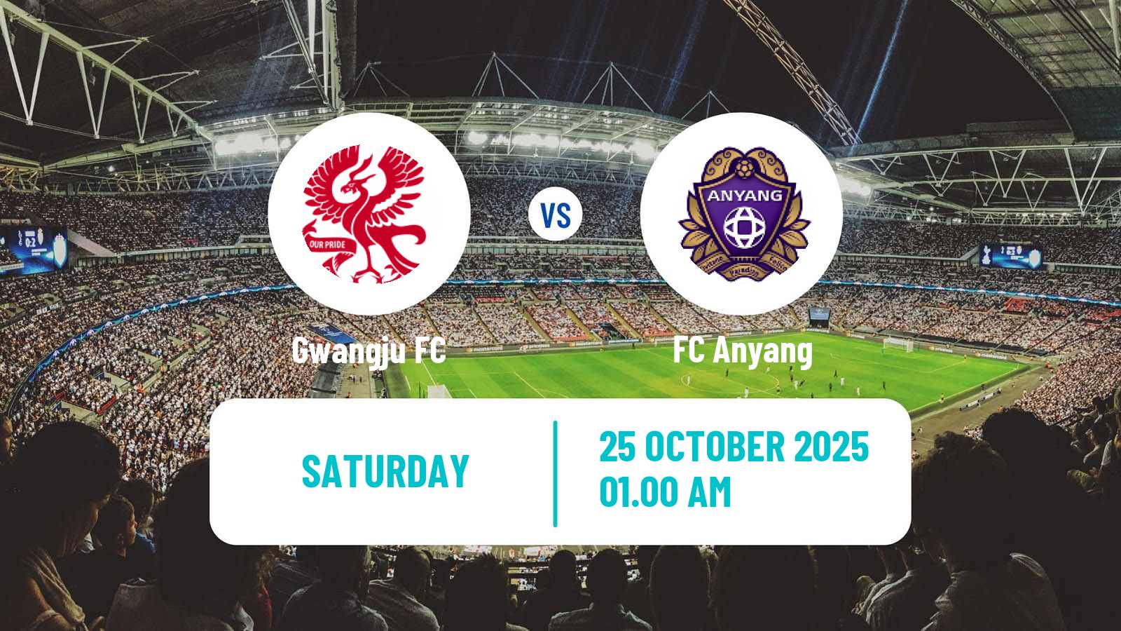 Football South Korean K-League 1 Gwangju - Anyang