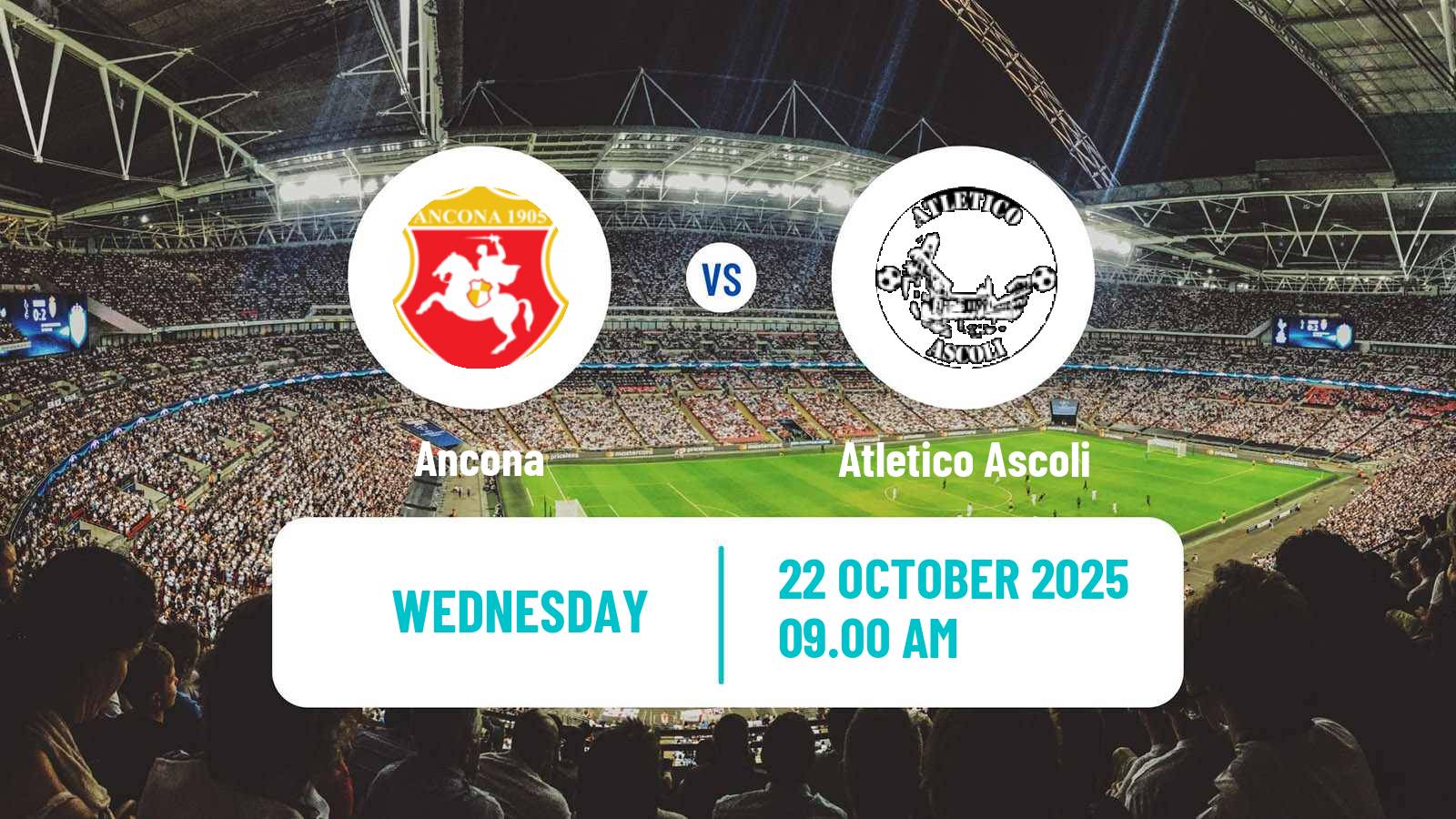 Football Coppa Italia Serie D Ancona - Atletico Ascoli