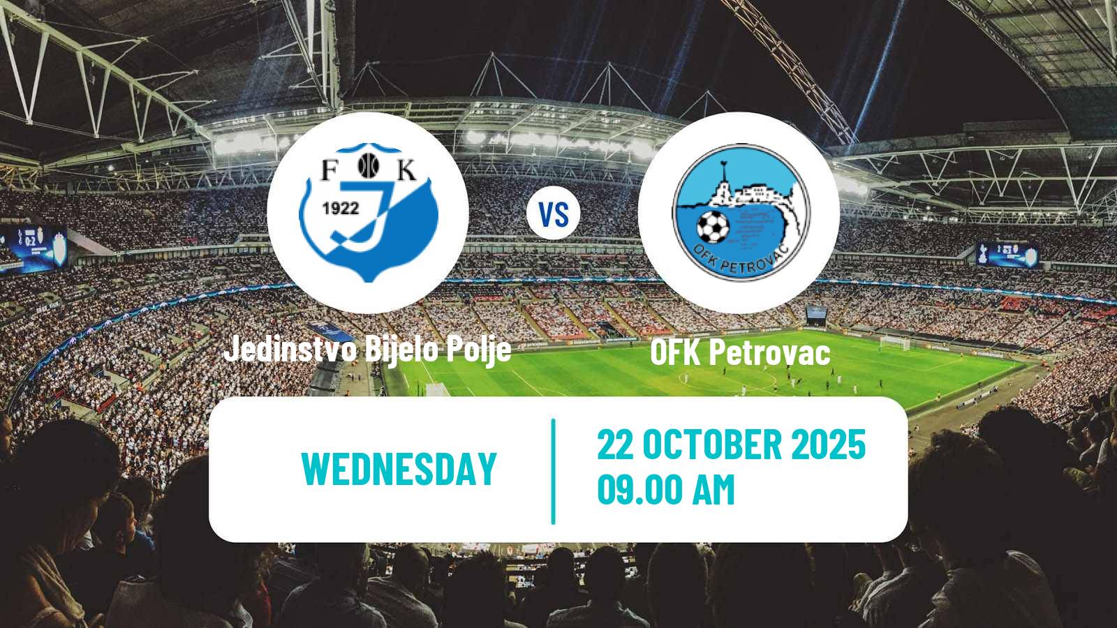 Football Montenegrin Cup Jedinstvo Bijelo Polje - Petrovac