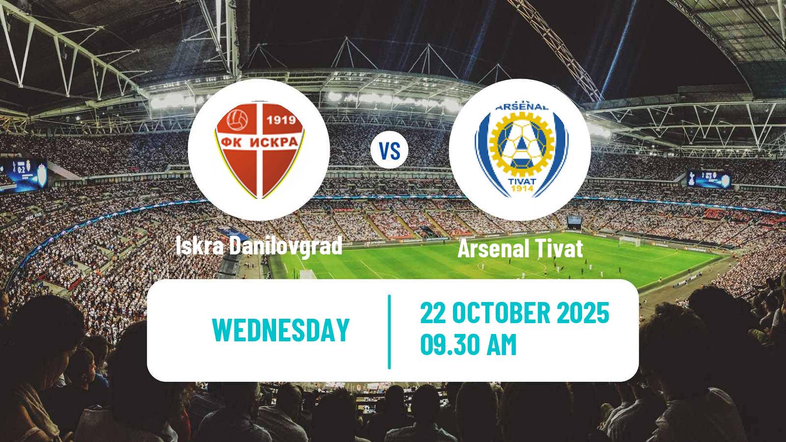 Football Montenegrin Cup Iskra Danilovgrad - Arsenal Tivat