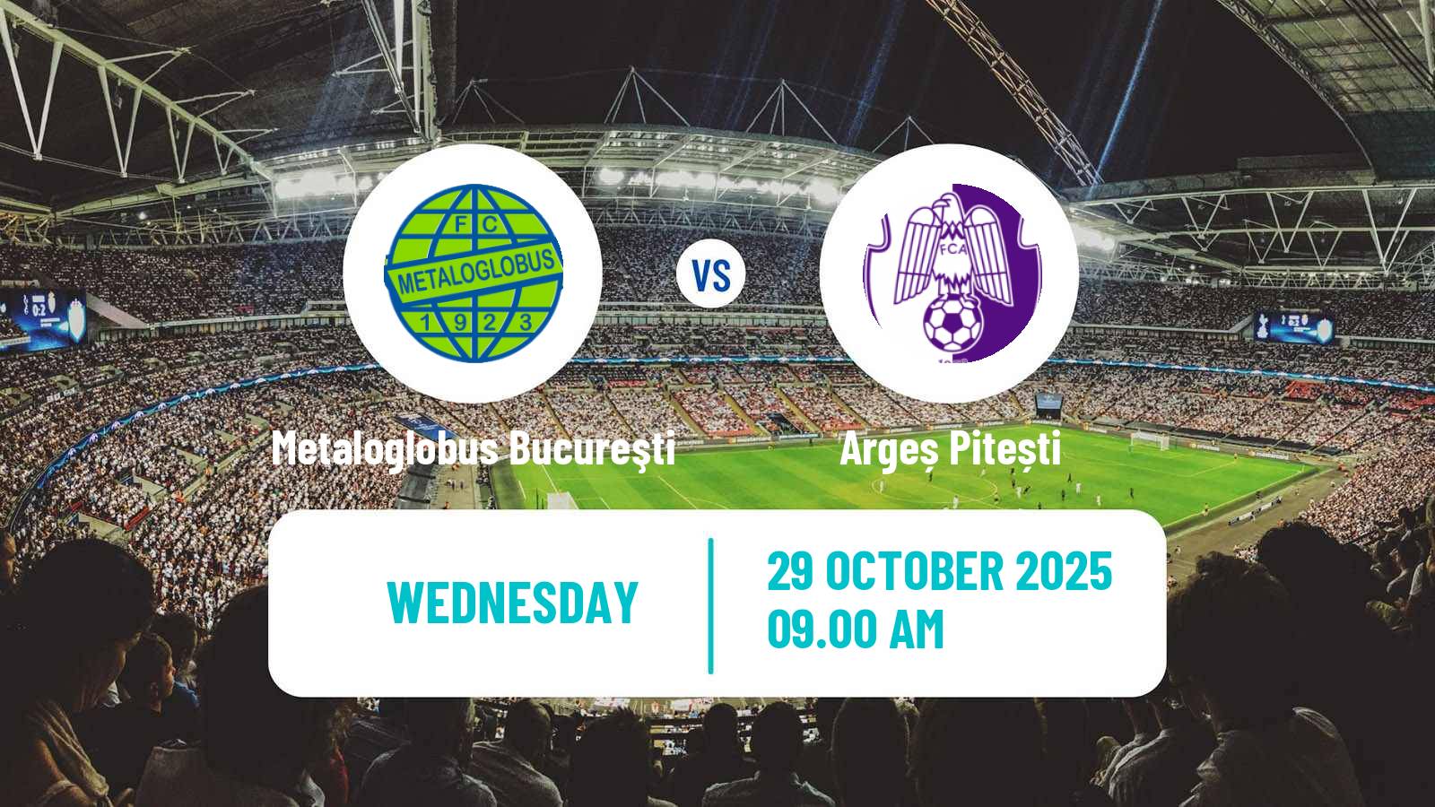 Football Romanian Cup Metaloglobus Bucureşti - Argeș Pitești