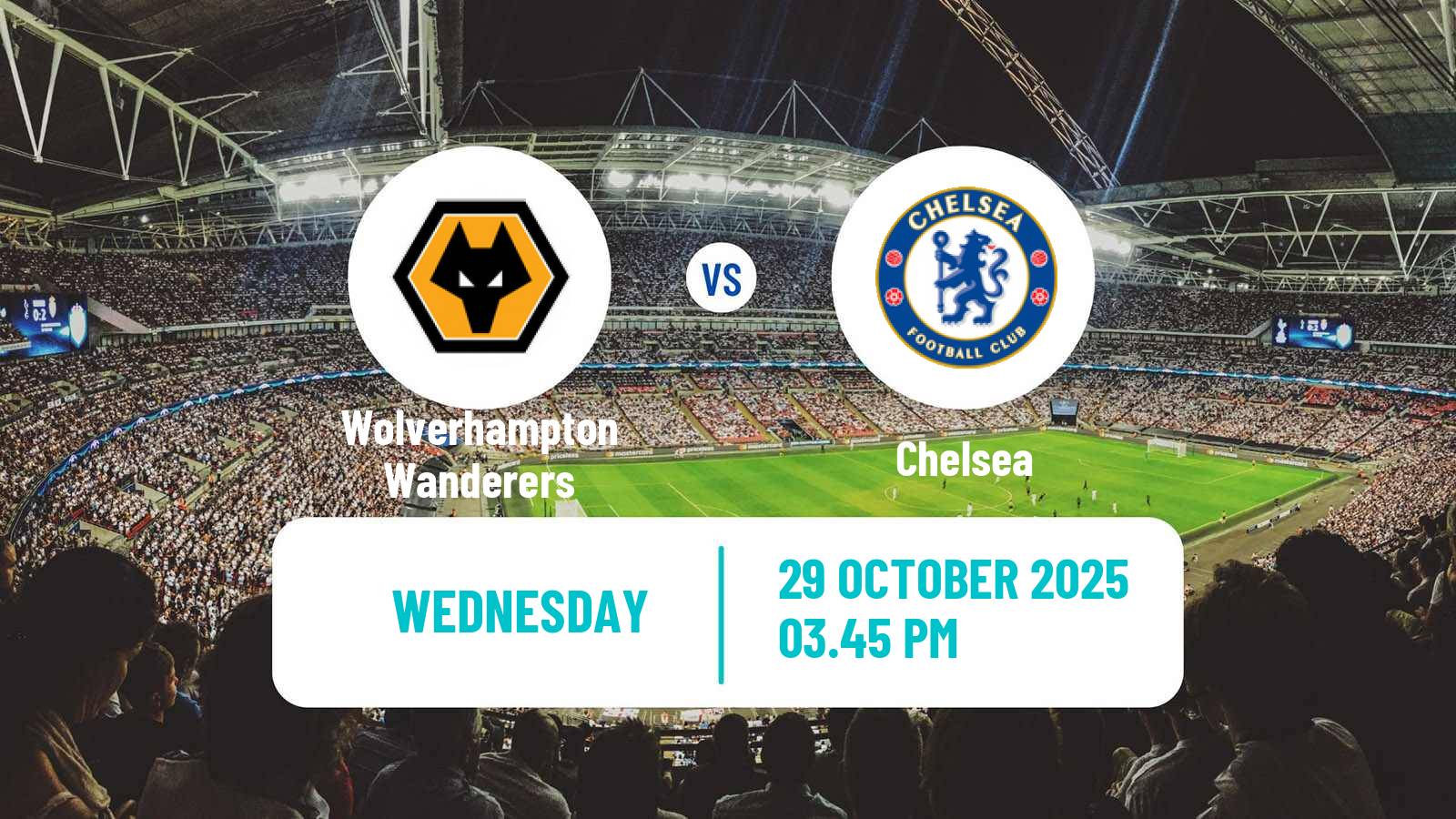 Football English League Cup Wolverhampton Wanderers - Chelsea Football English League Cup Wolverhampton Wanderers - Chelsea