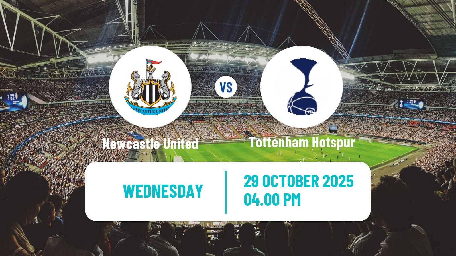 Football English League Cup Newcastle United - Tottenham Hotspur
