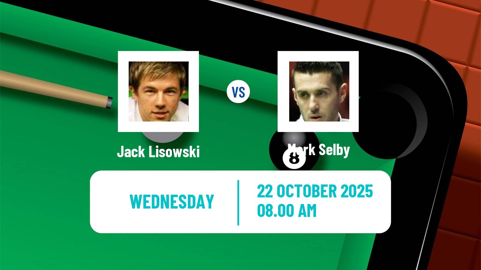 Snooker Northern Ireland Open Jack Lisowski - Mark Selby