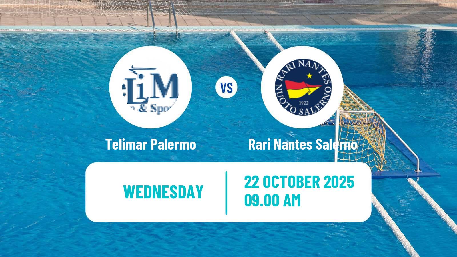 Water polo Italian A1 Water Polo Telimar Palermo - Rari Nantes Salerno