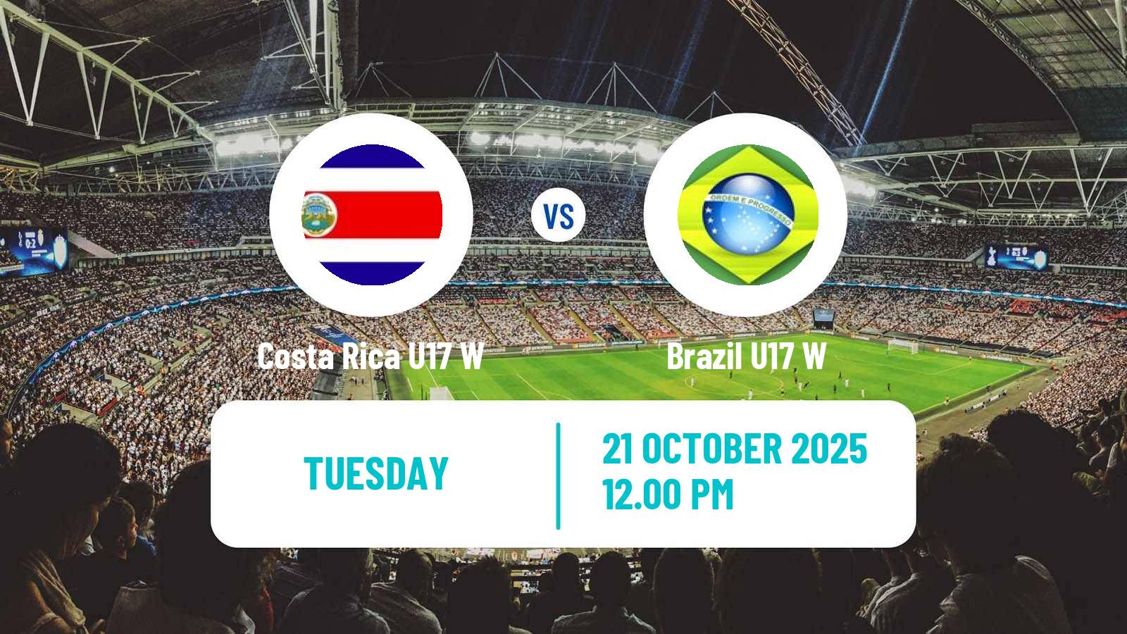 Football World Cup Women U17 Costa Rica U17 W - Brazil U17 W
