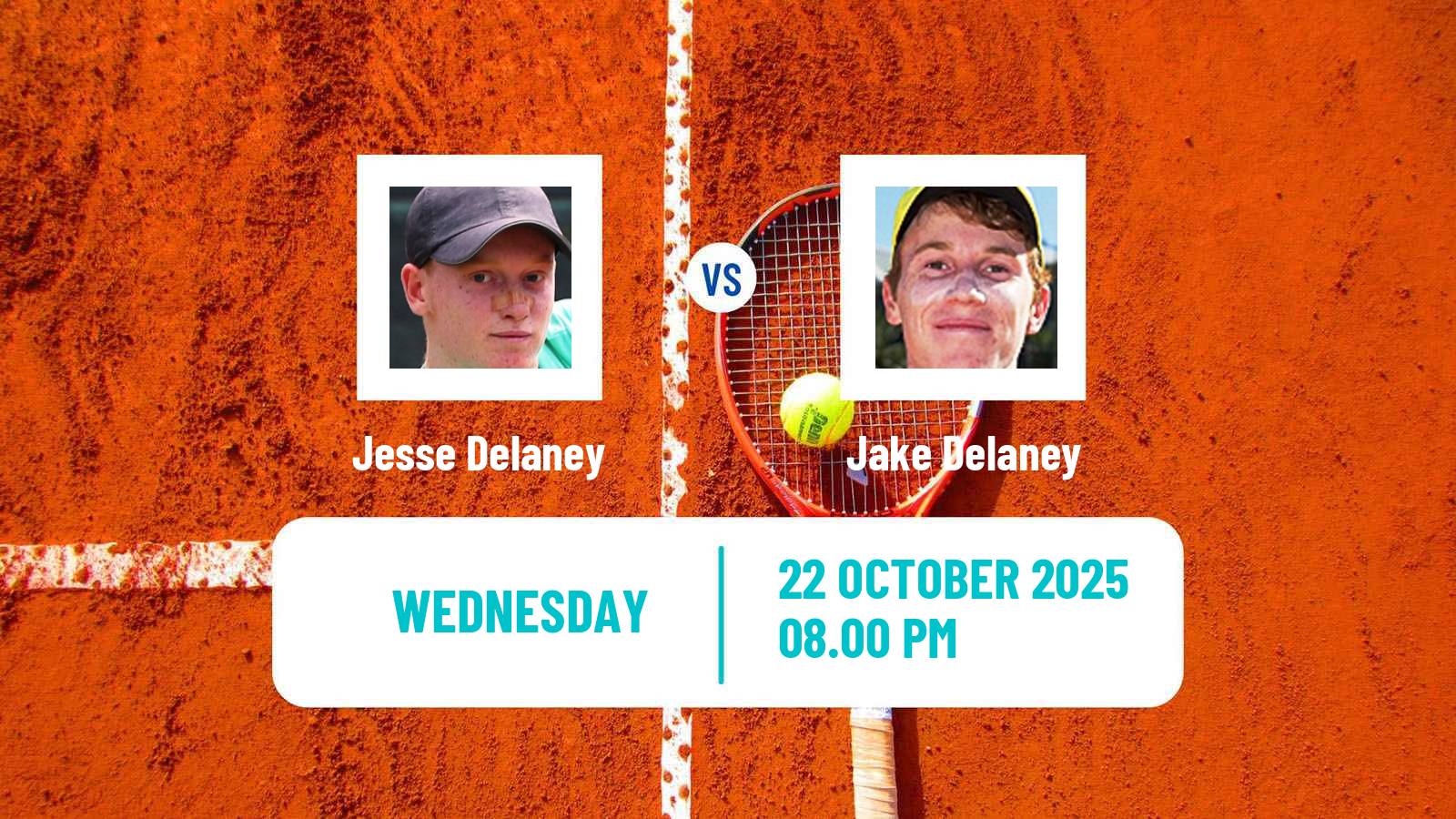 Tennis ITF M25 Brisbane Men Jesse Delaney - Jake Delaney