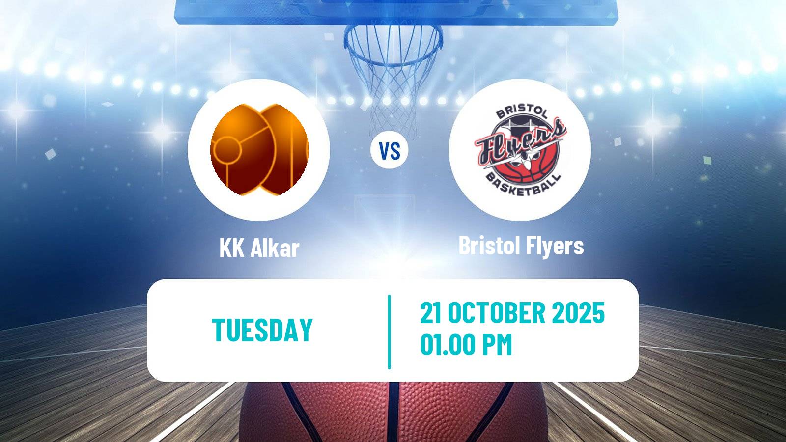 Basketball ENBL Alkar - Bristol Flyers