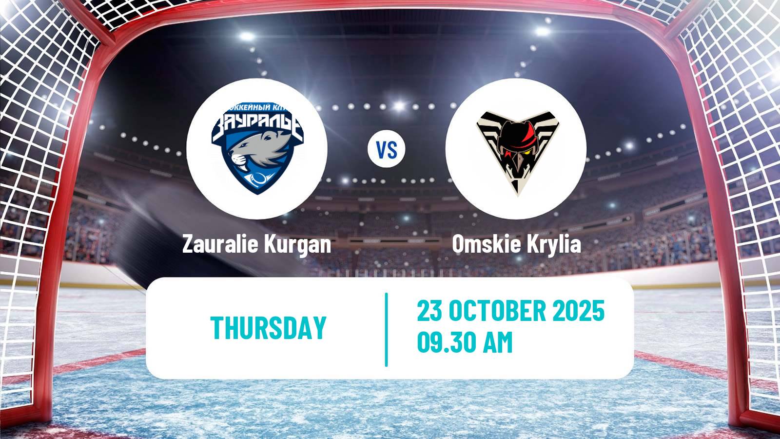 Hockey VHL Zauralie Kurgan - Omskie Krylia